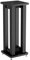 HYDTGZ Supports d'Enceintes en Bois Universels et Remplissables Hauteur 30/40/50/60/70/80 cm Base de Caisson de Basses pour Enceintes d'Étagère,Noir,25 x30 x60cm