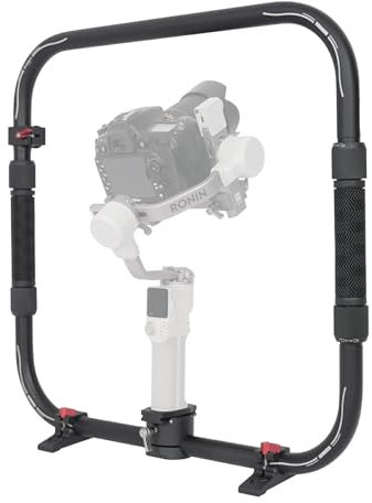Impugnatura a doppio anello per RS4 Mini, accessorio gimbal ad anello portatile compatibile con DJI RS4 Mini, RS 3 MINI, RS2 PRO, RS3 PRO, RS4 PRO