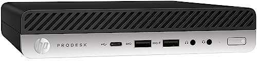 HP Mini PC Computer Desktop ProDesk 600 G3, Procesador Core i5-6500T, Memoria RAM 16GB, Disco SSD 256GB M.2 NVMe, Win 11 Pro (reacondicionado)
