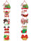 HAOBIN Frohe Weihnachten Banner Weihnachtsbanner Tür Weihnachten Deko Schild Hängend 26 * 130 cm Veranda Zeichen Weihnachtsdekoration Innen Außen Wand Party Deko Zubehör