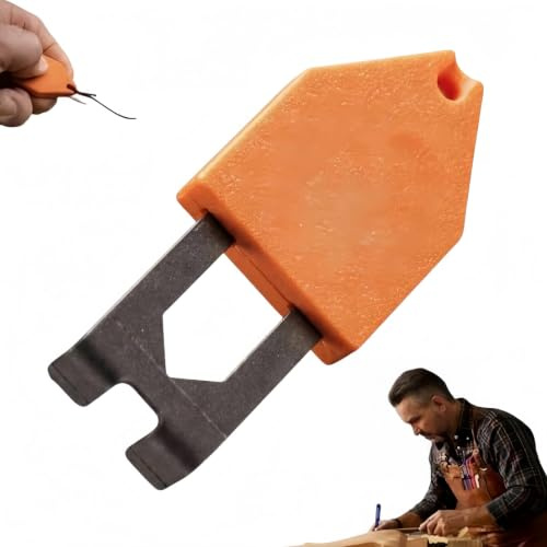 Portable Chalk Line Anchor Hook Tool,Rope Anchor Hook for One-Handed Operation