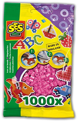 SES Beads (1000 Pieces, Pink)