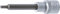 12,5 BGS Bit-uso (1/2), interno-6-Kant, 100 mm di lunghezza, 4 mm, 4259