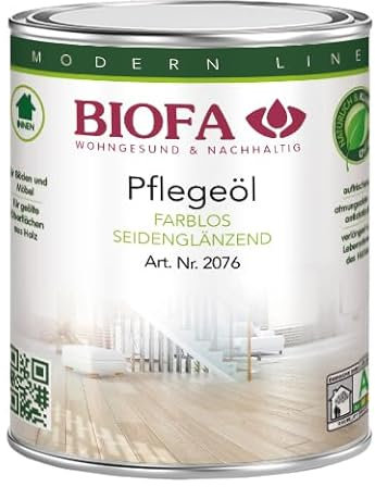Biofa Pflegeöl farblos Nr. 2076-1 Liter
