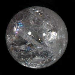 Kristallkugel / Zauberkugel, Quarz, Medium, ca. 4,5 cm