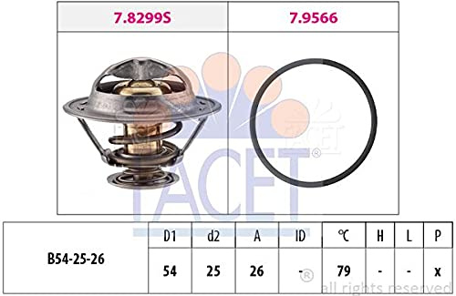 Facet 7.8525 Thermostat, Kⁿhlmittel