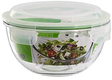Glasslock Boîte en verre – Saladier type, 1L