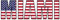 Skyline4u Miami Schriftzug Schriftzug Autoaufkleber USA - 30x10,2cm