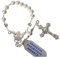 Holyart Zehner Rosenkranz Silber 925 4mm Perlen
