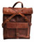 Jaald 58 Cm Sac À Dos D’Épauleen Cuir Pour Ordinateur Imperméabe Rucksack Daypack Voyage Cabine Grand Cadeau Homme Et Femme Leather Laptop Backpack