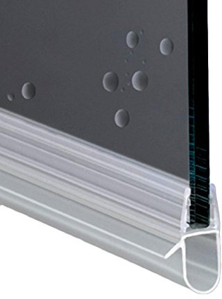 200cm EC-804 Guarnizione Box Doccia con Gocciolatoio per vetri di spessore da 6 e 8 mm
