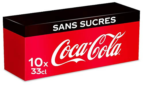 Coca-Cola Sans Sucres 10x33cl canettes
