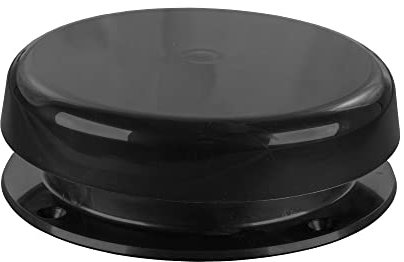 JR Products 02-29115 Mushroom Style Plumbing Vent (Black),1 Pack