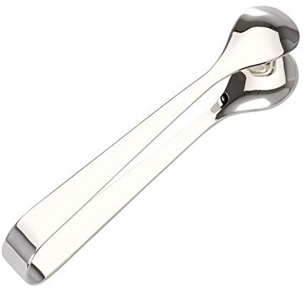 versilberte Zuckerzange glatt poliert silber Länge 11.0 cm
