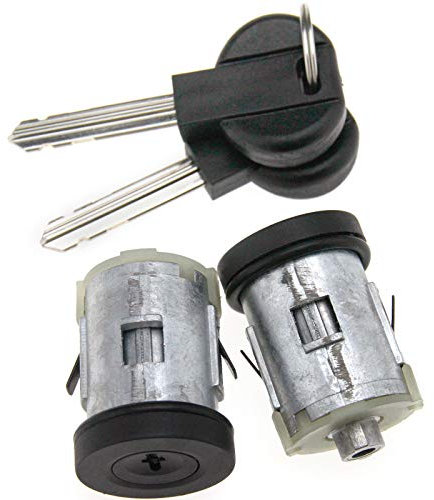 1 par de cerradura de barril Set de cerradura de puerta con llaves compatibles con Peugeot Expert (1995-2007)