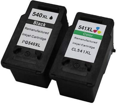 Set 2x Alternativ Druckerpatrone für Canon PG-540XL CL-541XL für MG2140 MG2150 MG2250 MG2255 MG3140 MG3150 MG3155 MG3250 MG3255 MG3550 MG3650 MG4140 MG4150 MG4250 MX370 MX375 MX395 MX435 von ABC