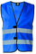 KORNTEX Warnweste mit Klettverschluss Dortmund - Sicherheitsweste Pannenweste – EN 17353 zertifiziert, 360° Reflexstreifen,L , blau, stark reflektierend für beste Sichtbarkeit, Unisex
