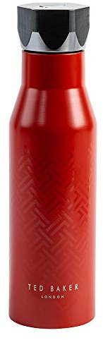 Ted Baker Edelstahl-Wasserflasche, 425 ml, Orange