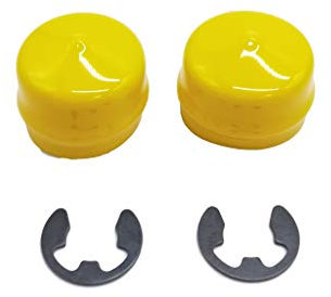 2 Stück Ausrüstungskappe und Sprengring R27434/M143338 Kit für John Deere