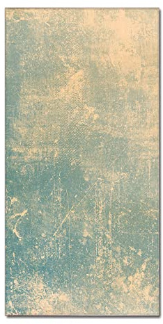 banjado Glas Magnettafel (60 x 120cm) - Magnetwand Glas - Magnetpinnwand als Memoboard - Pinnwand Magnettafel Küche, Büro, Kinderzimmer - Patina Grün