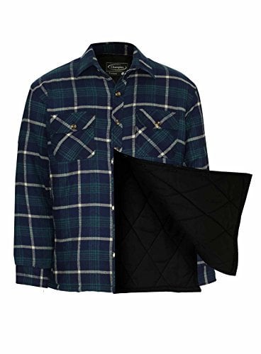 Champion Mens Totnes Padded Lumberjack Style Shirt Blue 3XL