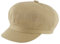MK MATT KEELY Schirmmütze Damen Baskenmütze Newsboy Barett Cap Damen Ballonmütze mit Visier für Vier Jahreszeiten,Khaki
