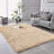 AMEHA Super Weicher Flauschiger Shaggy Teppich - Moderner Teppich Beige für Wohnzimmer und Schlafzimmer - Rutschfest,Shaggy Flor und fusselfrei - pflegeleicht (Beige, 50x80 cm)