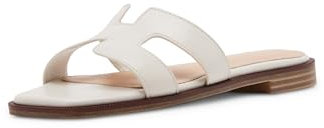 Madden Girl Damen Haileyy Schiebe-Sandalen, Knochen, 39 EU