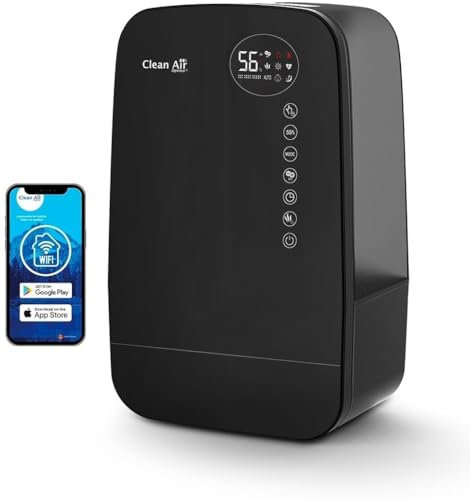 Humidificador con ionizador CA-607B Smart - de hasta 65 m² / 160 m³