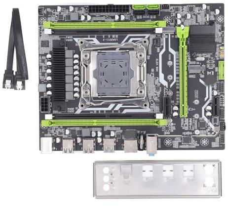 Computer-Motherboard X99 V2, Unterstützt LGA 2011 CPU-Gaming-Mainboard 2 X DDR3 2 X DDR4-Speichersteckplatz, mit 2 USB 3.0-Anschlüssen und 2 SATA 3.0-Anschlüssen