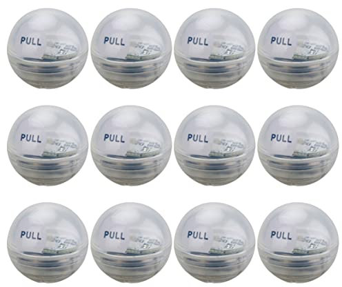 INOOMP Lot de 12 Lampes LED Flottantes pour Piscine À Énergie Solaire Décoratives Et Écoénergétiques Blanc Chaud