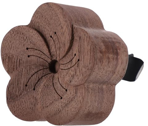 minkissy 3 STK Diffusor Holzornament Bürodekoration Für Zuhause Parfüm-Ornament Für Zu Hause Auto- Heim Wohnzimmerdekoration Desktop- Wohnkultur Kirschholz Massivholz Holzkohle