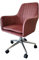 HTI living Drehstuhl Ashley Mauve Bürostuhl Schreibtischstuhl 360° drehbar, Stufenlos höhenverstellbar