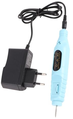 Healeved máquina de pulido de uñas eléctrica - Pulidor de uñas portátil - Pulidora de uñas eléctrica lijadora de uñas máquina de pulido de uñas portátil herramienta de manicura Blue