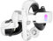 ABS Upgrade Adjustable Head Strap for Quest 3 Noise Reduction Three-dimensional Cooling Surround Fan Headset Charging Headset,