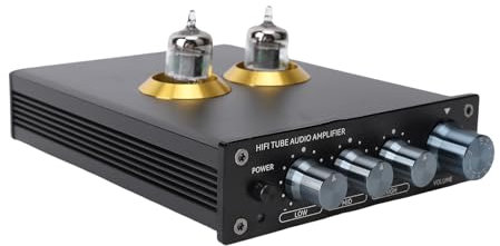 Preamplificador de Tubo de Vacío, Amplificador de Auriculares HiFi, Amplificador de Potencia de Tubo de Vacío de Audiófilo, Preamplificador para el sistem de Sonido Estéreo en el
