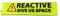 Reactive Dog Lead Wrap – “Give Us Space” | Yellow Warning Sleeve with Caution Symbol | Visibility Tool for Dogs Who React to Triggers | Hook and Loop Fastening by Wuffable