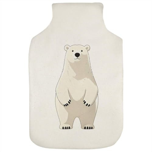 Azeeda 'Polar Bear' Hot Water Bottle Cover (HW00049041)