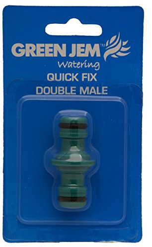Green Jem Quick Fix Double Male Connector