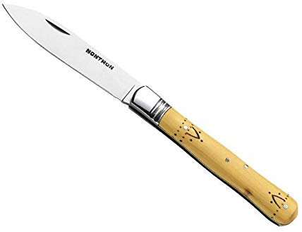 Nontron - Couteau de Poche Nontron Violon PP - Manche en buis 10.5 cm