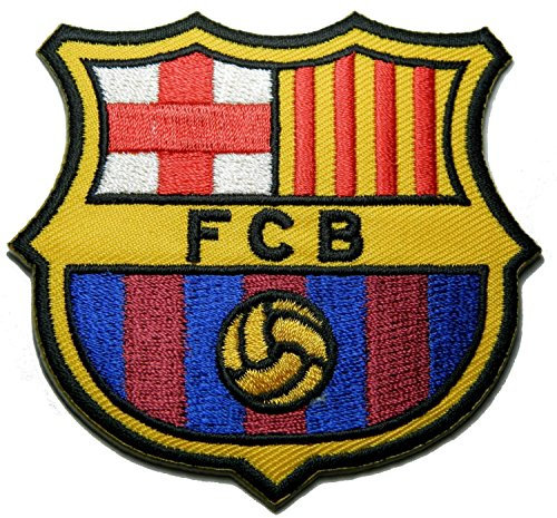 1 X Fc Barcelona Futbol Football Soccer Iron-on Embroidered Patch Emblem Logo Badge Applique By Luk99