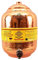 indischen Kunst Villa reines Kupfer 5 Ltr. Wasser Topf Speicher mit Wasserhahn Küche Home Garten Gesundheit