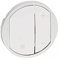 Legrand 065083 Enjoliveur Céliane pour Variateurs, Blanc