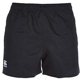 Canterbury Herren Rugbyshorts Professionel Synthetisch, Schwarz, XL, E523406-989-XL