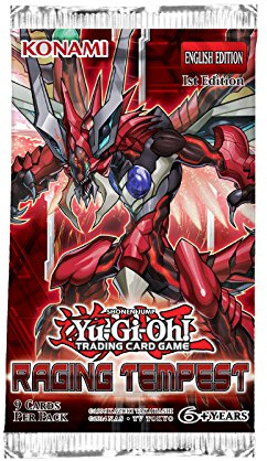 Yu-Gi-Oh! 14584 - S Raging Tempest Booster Packet