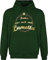 Hoodie Herren Pullover Männer - Sprüche Statement - Früher war noch mehr Lametta - L - Dunkelgrün - weihnachtshoodi Weihnachtspullover weihnachtsmotiv Christbaum Hoody weihnachspullis Christmas