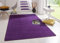 Hanse Home Indoor Teppich Fancy – Wohnzimmerteppich einfarbig Modern Velours Teppich für Esszimmer, Wohnzimmer, Kinderzimmer, Flur, Schlafzimmer, Küche – Lila, 100x150cm