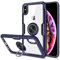 SORAKA Clear Case for iPhone XS Max with Ring Holder,Slim Fit Case Transparent Hard PC Cover iPhone XS Max Case with Metal Plate for Magnetic Car Phone Holder