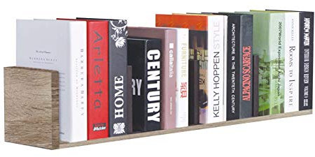 HTI-Line Wandregal Altona 904a Bücherregal CD Regal Wandpaneel Sonoma