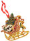 Villeroy & Boch 3593910029 Christmas Toys 2019 Metallhänger Schlitten 12 cm (1 Stück)